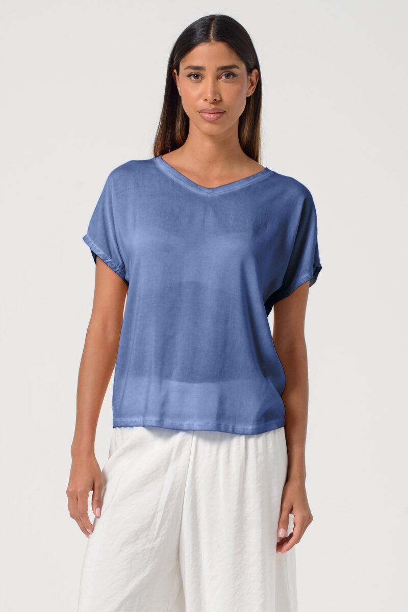 areese Vado T-Shirt „Nautico“ – Leichtes Herren Basic in Marineblau - Image 6