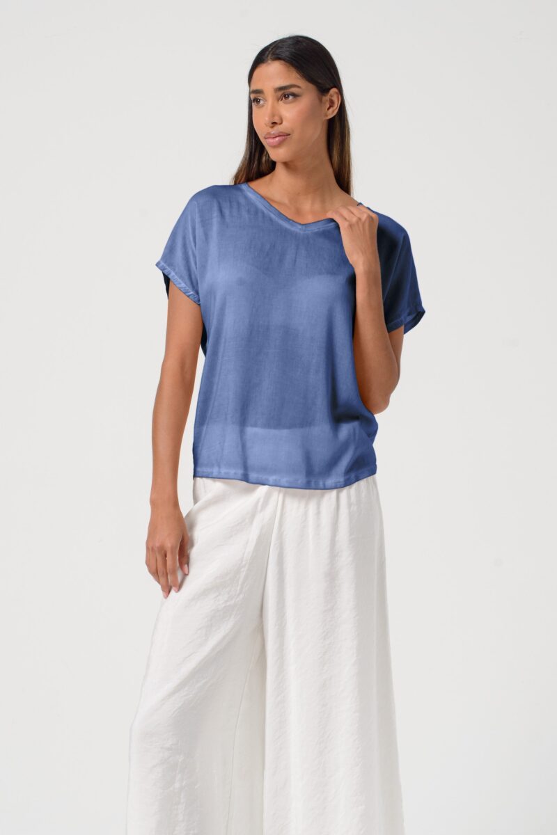 areese Vado T-Shirt „Nautico“ – Leichtes Herren Basic in Marineblau - Image 5
