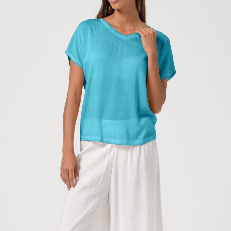 areese Vado T-Shirt „Nettuno“ – Komfortables Herren Basic in Dunkelblau