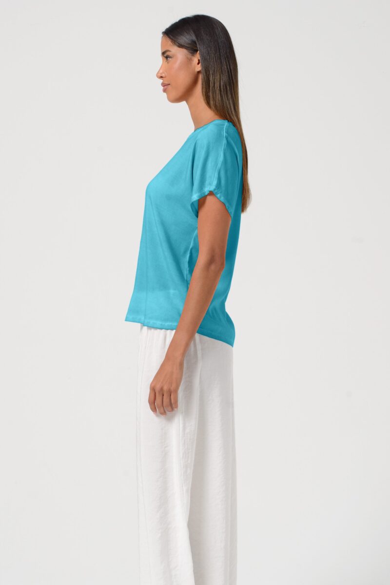 areese Vado T-Shirt „Nettuno“ – Komfortables Herren Basic in Dunkelblau - Image 5