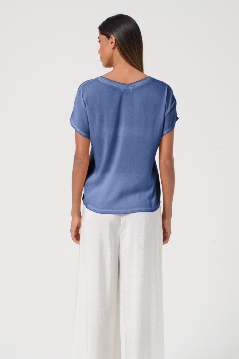 areese Vado T-Shirt „Nautico“ – Leichtes Herren Basic in Marineblau - Image 3