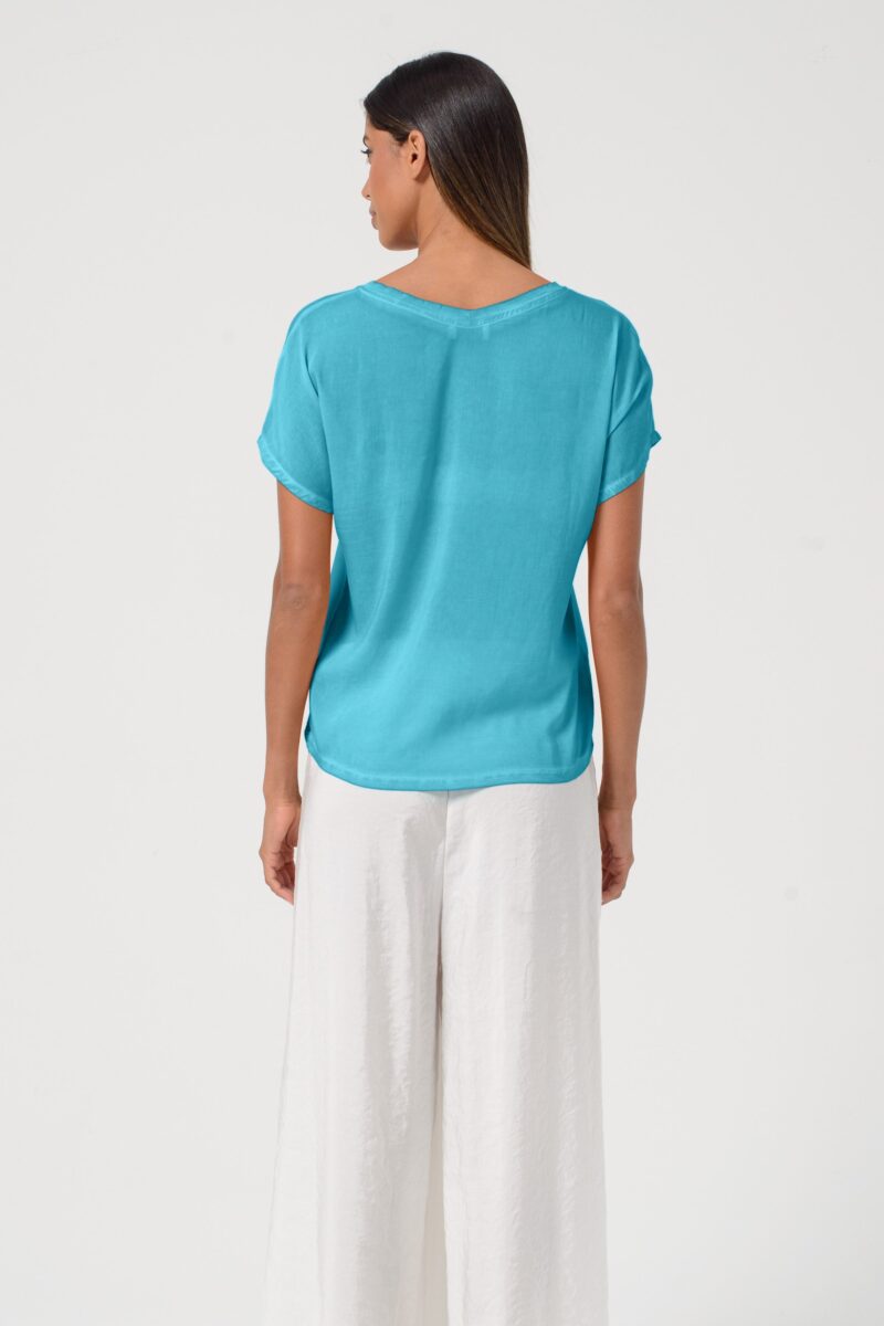 areese Vado T-Shirt „Nettuno“ – Komfortables Herren Basic in Dunkelblau - Image 4