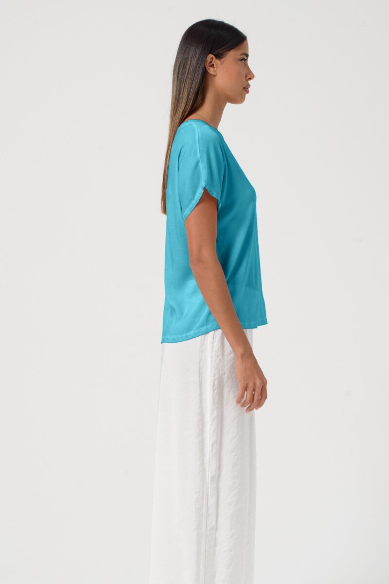 areese Vado T-Shirt „Nettuno“ – Komfortables Herren Basic in Dunkelblau - Image 3