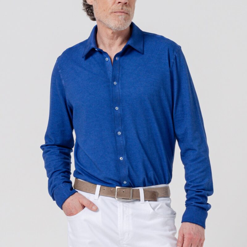 areese Relax Fit Piqué Shirt „Pacific“ – Leichtes Herren Sommerhemd