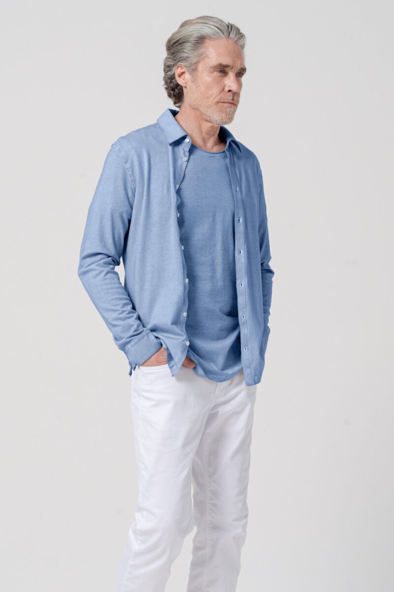 areese Relax Fit Piqué Shirt „Vento“ – Leichtes Sommerhemd für Herren - Image 2