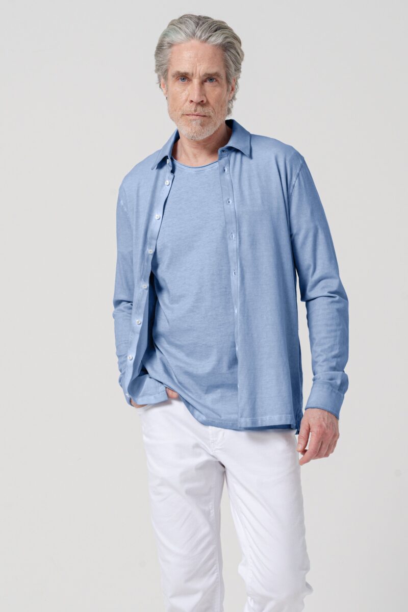 areese Relax Fit Piqué Shirt „Vento“ – Leichtes Sommerhemd für Herren - Image 5