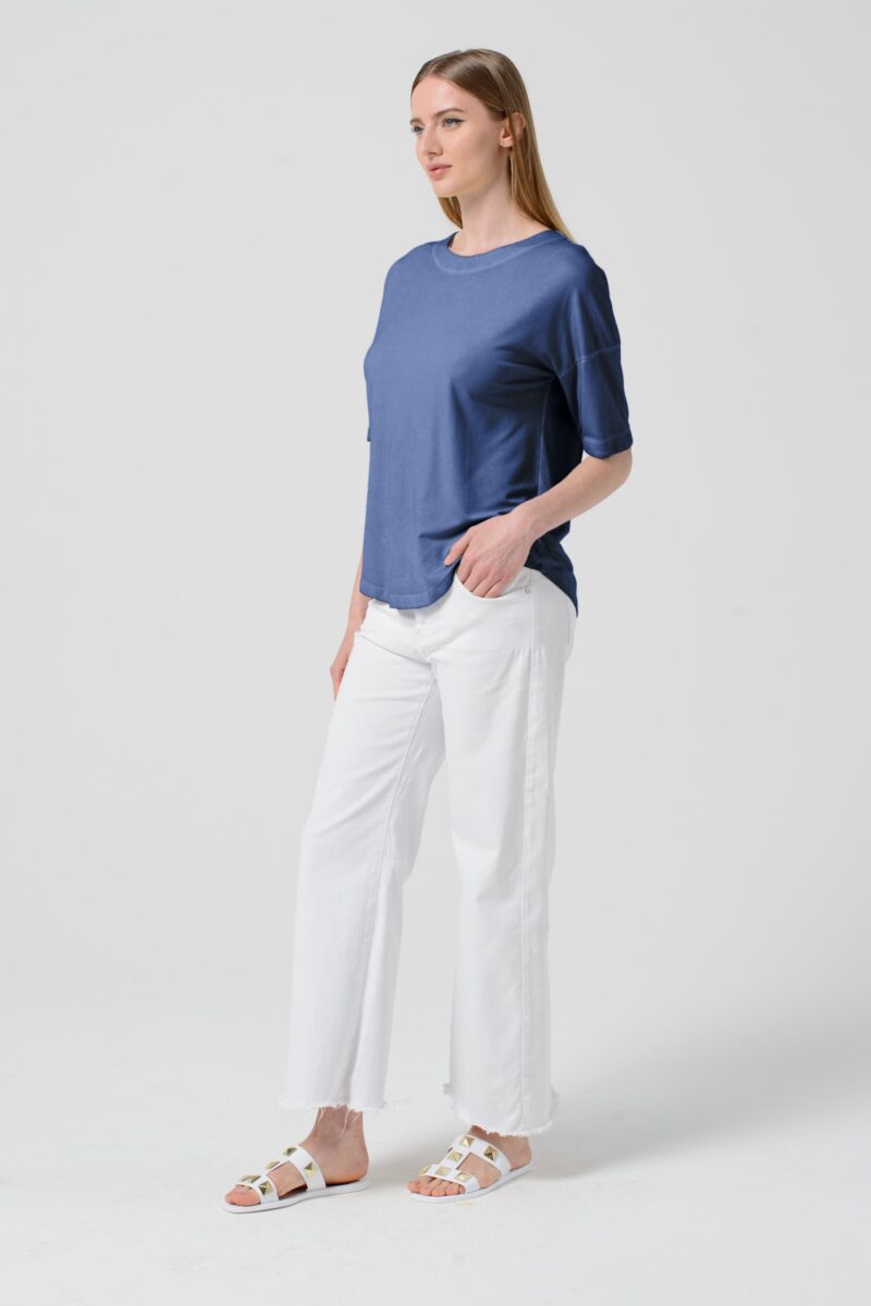 areese Tyler T-Shirt „Nautico“ – Herren Basic in tiefem Marineblau - Image 2