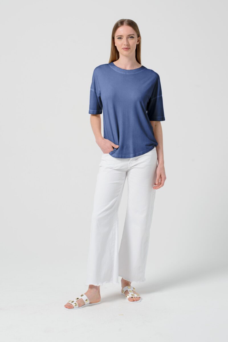 areese Tyler T-Shirt „Nautico“ – Herren Basic in tiefem Marineblau - Image 4