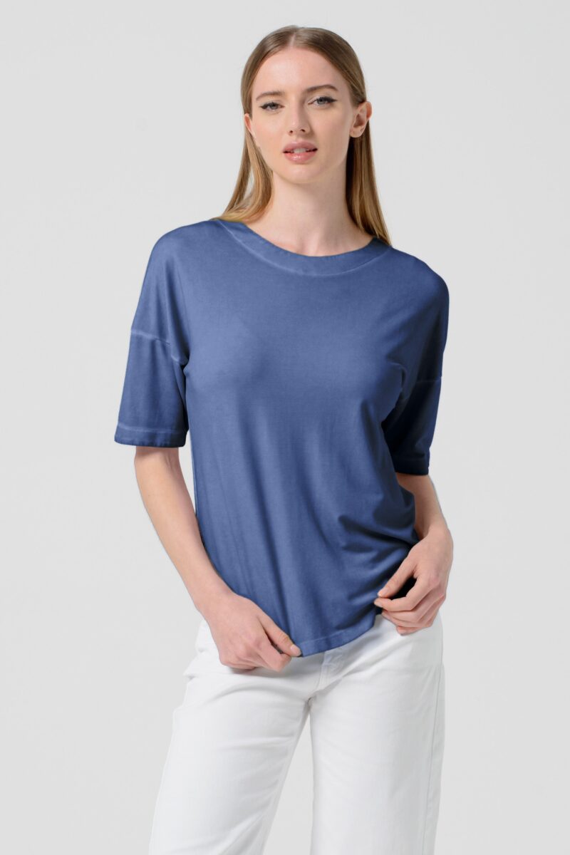 areese Tyler T-Shirt „Nautico“ – Herren Basic in tiefem Marineblau
